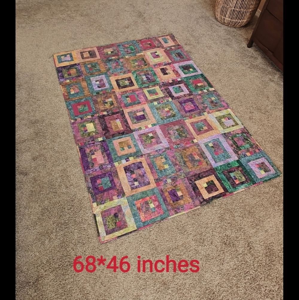 hand-made blanket